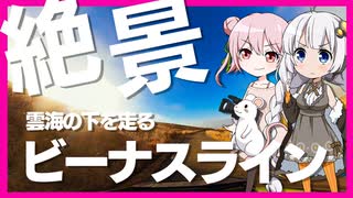 【ちぃ旅】絶景！雲海の下を走るビーナスライン！【VOICEROID車載】