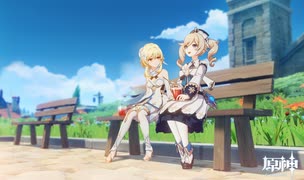 原神をちょくちょく初見実況プレイ#６６　バーバラちゃんデート２