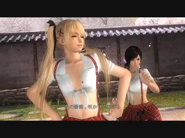 【リョナ】花見をしていたマリーとこころ！【DOA5LR】【※閲覧注意】