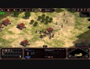 AgeOfEmpires AOE実況プレイ ローマの興隆4-3(メタウルス湖畔の戦い)
