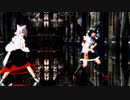 【東方MMD】HYBRID 【射命丸文・犬走椛】