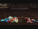 ミナ リョナ ゲームオーバー Mina Ryona Cut in Half Samurai Shodown