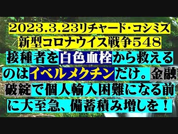 【2023年03月23日：リチャード・コシミズ Internet 講演 （ ニコニコ生放送『 LIVE 』（ 後半 ））（ 改良版 ）】