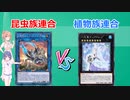 【遊戯王マスターデュエル】昆虫族連合（騎甲虫）VS植物族連合（六花）