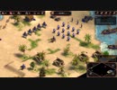 AgeOfEmpires AOE実況プレイ ローマの興隆5-1(ザマの決戦)