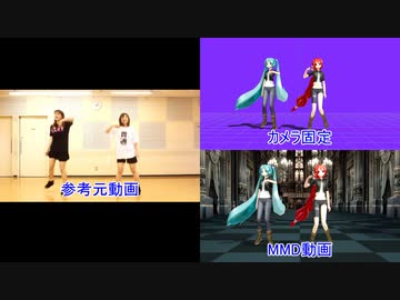 【ＭＭＤ】ムーンライト伝説比較(2人)