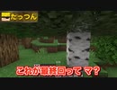 おれらの本気だ！リアル鬼ごっこサバイバル20【マインクラフト】