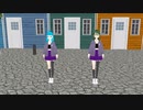 【MMDトリ「J」】朝長里美、小西岬でShake_it_Off