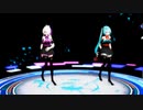 MMD Tda Miku Haku black ( Bad Apple!! )