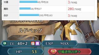 【FEH】低コスト ルドベックの紹介