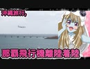 ゾンビーナちゃんの沖縄旅行,那覇飛行機離陸着陸