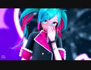 【MMD】シンデレラ feat. 初音ミク (Giga First Night Remix)【YYB式初音ミクL/n】
