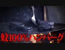 蚊100％ハンバーグ