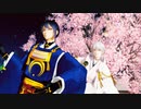 【MMD刀剣乱舞】sugar【鶴丸国永・三日月宗近】