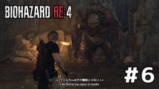 言葉のチョイスで決して怖くないバイオハザードRE４ #6（配信アーカイブ）