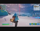 【フォートナイト】 雪がどこまで続いてるんだろう(ノ´∀｀)ノyukida☆【110】野良でゼロビルドスクワッドpart23