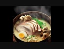 絶対に夜見てはいけない飯テロずんだもん『とんこつラーメン』