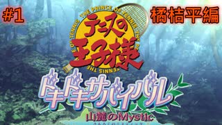 【テニスの王子様】【女性実況】#1　ドキドキサバイバル　山側　橘桔平編【PS2】