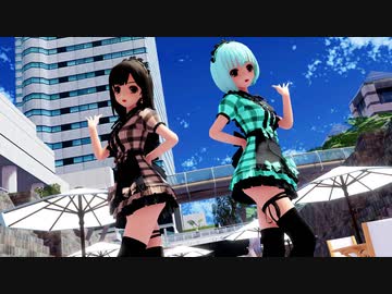 【MMD】らぶ式Chocolat &amp; Mintで『スイートマジック』gothic maid ver.