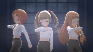 【デレステ】「Drastic Melody」肌見せカットアウト＆デニム全員見せます 14歳(一部)以下編