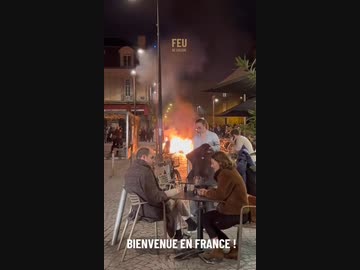 ホモと見るラクーンシティと化したフランスの日常