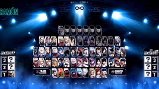 【KOF15】実況なしGAWチームED＋COM1人用ポールダンス【COM3D2】