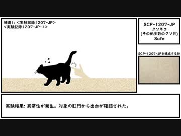 【ゆっくり紹介】SCP-1207-JP【クソネコ(その他多数のクソ共)】