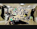 【5人揃ったら】五等分の花嫁OP「五等分の気持ち」を踊ってみた【やってみたかった】