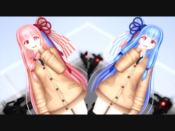 【MMD】琴葉姉妹「桜ノ雨」