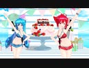 【重音テト誕生祭2023】ワールドワイドワンダー【MMD_葉月式改変ネギドリル(初音ミク、重音テト)】