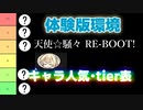 《ネタバレ有り》「天使☆騒々 RE-BOOT!」tier表作ってキャラを語る!!