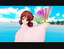 【MMD】春風で「春風に手紙がある」【艦これ】