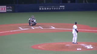 宇多川優希の投球フォーム【オリックスバファローズ対  阪神タイガース2023年3月26日】