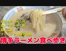 [ラーメン]福岡ラーメン食べ歩き！！福岡・博多で本場の絶品豚骨ラーメンを食いまくった！吉兜・元気一杯!!・Shin-Shin・つどい