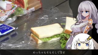 ハムレタスサンドイッチ