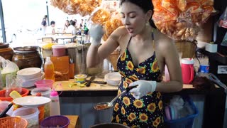 美女めしbangkok beauty street food