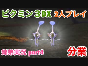 □■ピクミン3DXを分業実況 part4【姉弟実況】