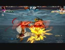 鉄拳７　マーシャル・ロウ　対　豪鬼（自分）