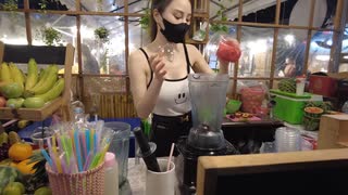 美女めしbangkok beauty street food