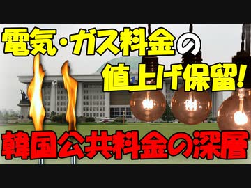 【時事ニュース解説】韓国､電気・ガス料金の値上げ保留｡韓国電力･ガス料金問題の深層!