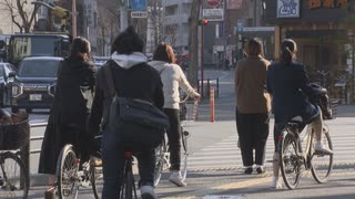 自転車ヘルメット「努力義務」で新たに“努力”した人は少数？通勤風景に大差なし～福岡