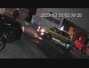 ホモと見るゴミ捨て場を荒らすタクシー