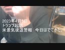トランプ起訴　米景気後退警報　今日はでてきた。