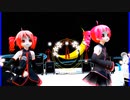 MMD、テト、計2人、で、テトテト・インザワンダーナイト