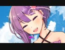 春の朝日とゆかりさん