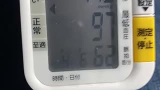 血圧146-97めちゃ高いです