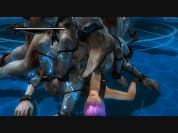 【リョナ】実験施設で集団に押し倒されるあやね！【ninja gaiden 3】【※閲覧注意】