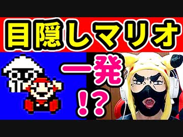 【目隠しマリオ３】ついに海面に突入！ヤバスクリニック！