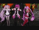 [MMD] 桃源恋歌 [足立レイ改変 YYB式ミクNT改変 つかさ式みく改変]
