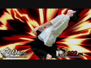 ダメージ999％で猫に触ってみた